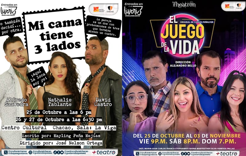 Agenda centro cultural chacao