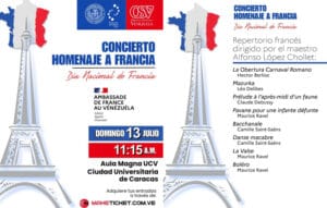 Orquesta Sinfónica homenaje a Francia