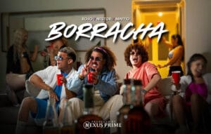 El Rojo, Néstor y Maffio en "Borracha"
