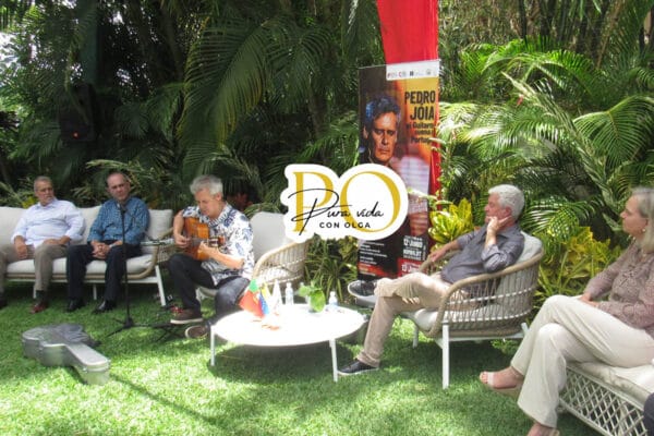 Pedro Joia en casa del Embajador de Portugal