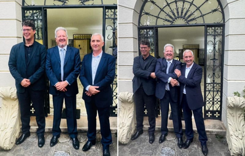 Embajador de francia homenaje a consejeros