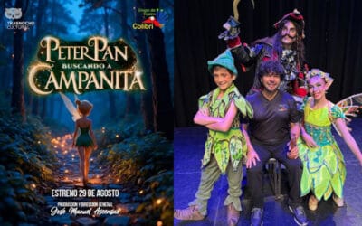 Peter Pan buscando a Campanita