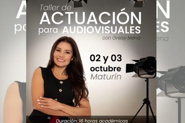 Greisy Mena taller de actuación